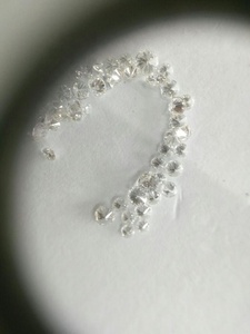 Si ความชัดเจนสี G-H 1.35มม. 1.00CT 1.40มม. tcw ตัดดีเยี่ยมห้องปฏิบัติการสร้างสังเคราะห์ HPT CVD ขัดหลวมเทียบกับความชัดเจนของ SI - Product Image 4