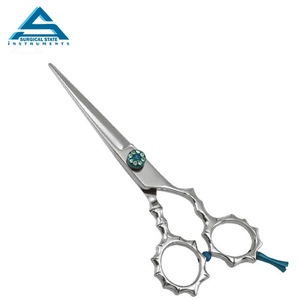 Ciseaux de coiffeur professionnels en acier japonais de haute qualité avec logo personnalisé Service OEM avec lame en acier inoxydable - Product Image 4