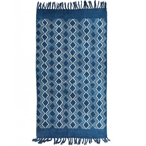 พรมปูพื้นแบบหรูหรา,พรมโยคะพิมพ์ลายพรมแบบทันสมัยสำหรับตกแต่งห้องนั่งเล่นพรมแบบผ้าขี้ริ้วผ้าฝ้าย - Product Image 3