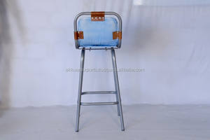 Taburete de Bar industrial multiaplicación para comedor al aire libre, sala de estar, hoteles, hogar, bares, baños y restaurantes - Product Image 4