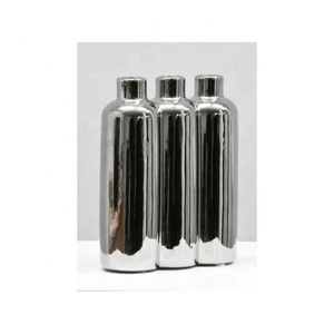 Florero de lujo decorativo caliente florero botella florero de metal florero para decoración de bodas decoración de jardín logotipo personalizado - Product Image 1