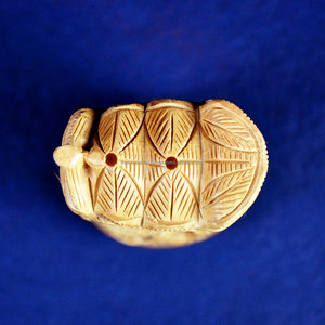 Escultura de elefante de madera tallada a mano - Product Image 4