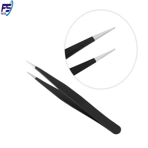 แหนบถอนขนตาสแตนเลสแบบกำหนดเอง,แหนบถอนขนตาฉลากความงามแบบส่วนตัว - Product Image 6