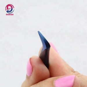 Pinzas de extensión de pestañas de volumen ruso de Plasma azul de alta calidad Dorlon, pinzas de cejas postizas curvas de acero inoxidable, mano - Product Image 2