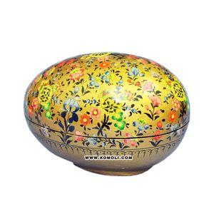 Papel maché huevo de Pascua en forma de caja de la pintura de la caja de regalo - Product Image 2