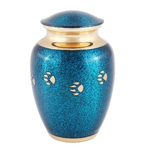 โกศที่ระลึกสำหรับงานศพขี้เถ้าโลหะอลูมิเนียมทองเหลือง - Product Image 4