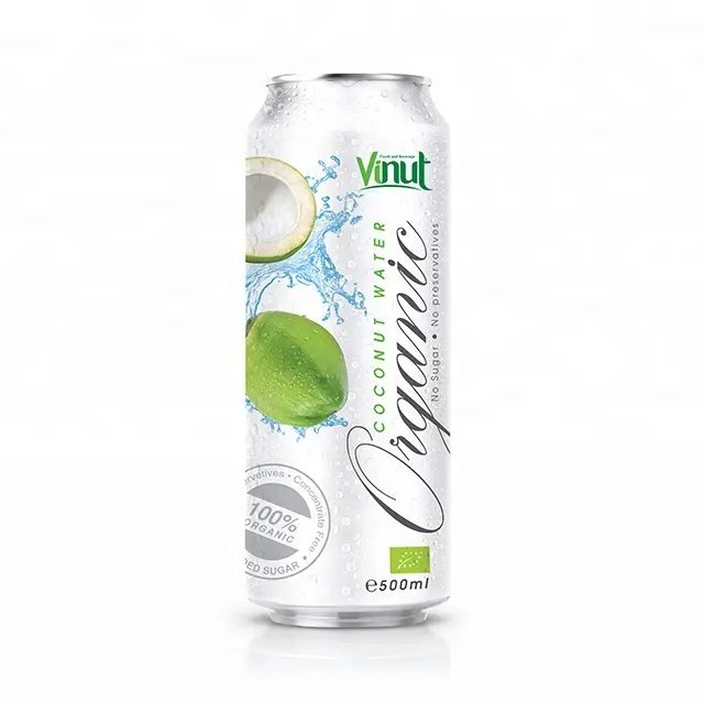 500ml Organic Coconut Water - no Sugar, No preservative ( EU Organic Certification)