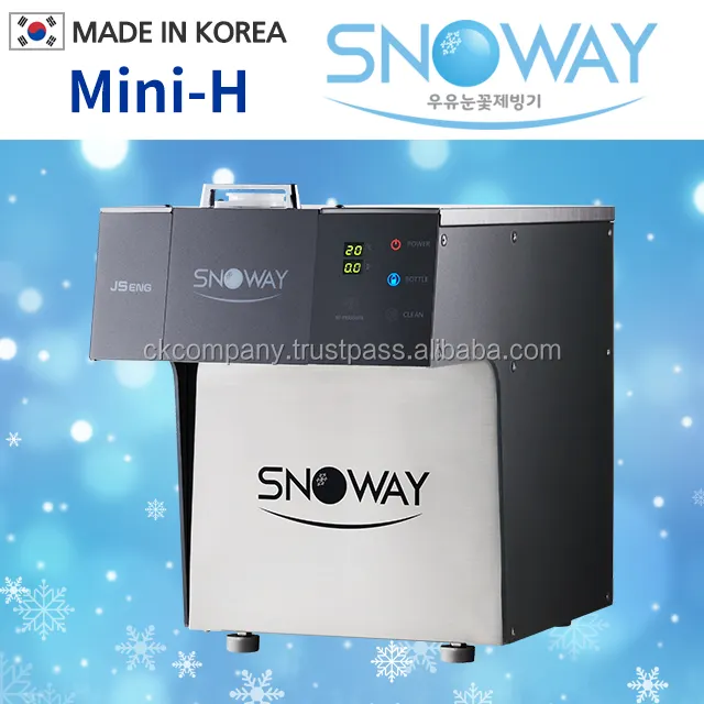 ¡2018 nuevo! SNOWAY-máquina de bingsu de copos de hielo (máquina de Sulbing), máquina Coreana de helados, hecha en Corea