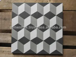 Baldosa de cemento de alta calidad, azulejos encásticos hechos en vietnam para pared y suelo, fabricante de CTS, precio barato de fábrica