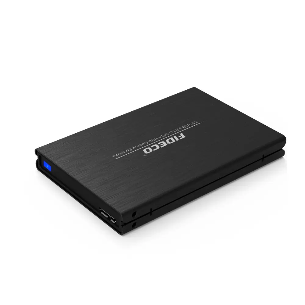 Fideco Externe Usb 3 Ssd 25 Aluminium Behuizing 2.5 ''Voor 2.5 'Schijf Behuizing Hdd Harde Schijf Behuizing