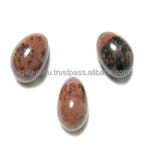 Mahogany Obsidian Yoni Massage <b>Eggs</b> Lady Healing Gemstone Yoni <b>Eggs</b> - Product Image 1