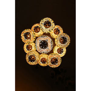 โคมไฟระย้ากระจกโมเสกสไตล์ตุรกี 11 ชิ้น รุ่นที่ 3 ประหยัดพลังงาน ได้รับการรับรองมาตรฐาน CE 110-240V - Product Image 4