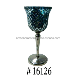 Bougeoir à Base martelée, chandelier pour Table de dîner - Product Image 6