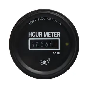 52mm Universal truck auto digital car hour meter