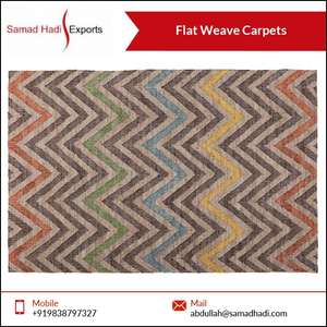 Alfombra de tejido plano de lujo con diseño bordado elegante Modelo de logotipo personalizado para rezar Precio atractivo para uso en la habitación - Product Image 3