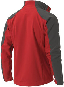 Nylon Spandex Waterproof Windproof Breathable Winter Men Outer Soft Shell Jacket Fleece Lined Flexible Stretch Fabric Outdoor - Product Image 5