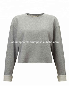 Tops cortos lisos personalizados para mujer, blusas baratas y elegantes, venta al por mayor - Product Image 5