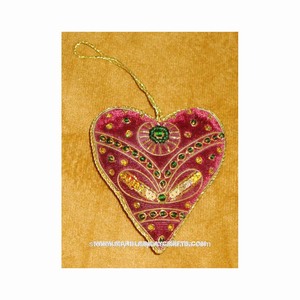 Indoor Christmas Ornament Heart Shape Ornaments - Product Image 1