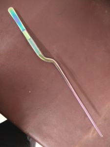 Pinzas chapadas en Metal dorado profesional para Chef, juego de utensilios de cocina de diseño Industrial ecológico para frutas, verduras y hogares - Product Image 5