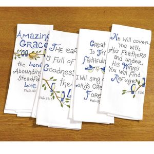 Serviette de cuisine en coton écologique à séchage rapide, style dobby blanchi, motif imprimé carré, technique de tissage, pour la maison - Product Image 2