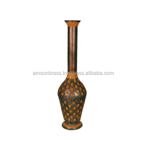 <b>Set</b> of <b>3</b> Decorative Hammered Flower <b>Vase</b> Decorative Matte Flower <b>Vase</b> High Standard Quality Home Decor <b>Vase</b> - Product Image 5