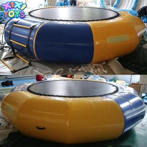 XIXI 0,9mm Lona de PVC hermético duradero diámetro 4m trampolín de salto de agua inflable - Product Image 4