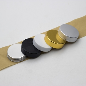 ภาชนะบรรจุครีม50Ml ขวดเครื่องสำอางพลาสติก PET สีดำพร้อมฝาอลูมิเนียม - Product Image 5