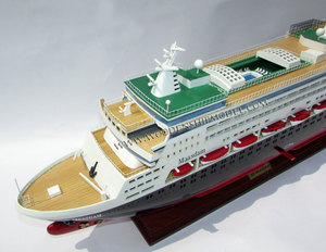 เรือจำลองไม้ MS MAASDAM - โมเดลเรือไม้คุณภาพสูง - งานฝีมือสำหรับตกแต่งเรือ - Product Image 1