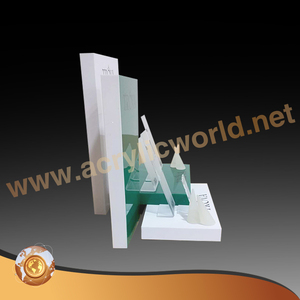 Présentoir de bijoux en acrylique élégant, fait à la main, présentoir de bagues de boucles d'oreilles, 1 pièce - Product Image 5