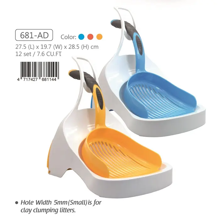 681- AD Cat Litter Scoop Có Giá Đỡ