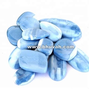 Lote de gemas naturales sueltas, cabujones de ópalo azul - Product Image 2