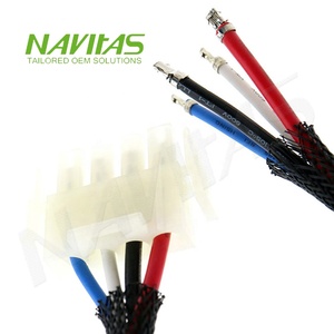 4Pin ประกอบสายเคเบิลอิเล็กทรอนิกส์แบบกำหนดเองของ Tyco 350779-1 - Product Image 3