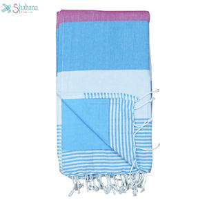 Indian Supplier Woven Cotton Fouta Turkish <b>Towel</b> with Terry Turkish 100% Cotton <b>Bath</b> <b>Towels</b> Turkish - Product Image 4