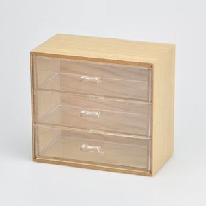 กล่องเก็บโต๊ะพร้อมลิ้นชักดีไซน์รูปทรงบ้านโลหะ - Product Image 4