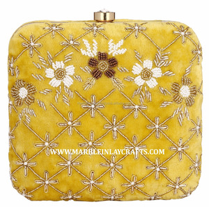 Broderie À La Main indienne Embrayage Sac À Main - Product Image 1