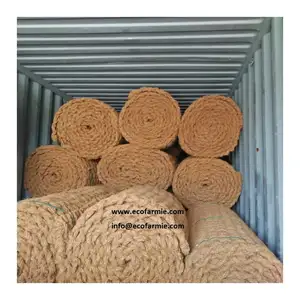 椰子椰壳绳垫可可编织纤维垫椰子垫卷最低越南工厂价格最高质量