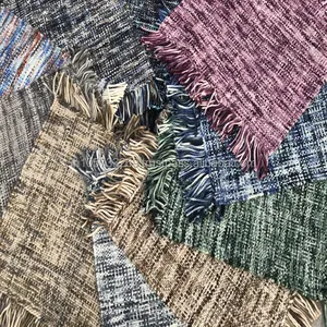 Grand tapis en soie de laine noué à la main Tapis de salle à manger élégant en fil brodé feutré-Meilleur fournisseur de l'Inde - Product Image 1