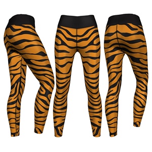 Pantalon Sexy avec imprimé tigre pour femmes, personnalisé, Sublimation, numérique, vêtement de sport, de course, gymnastique, mode - Product Image 3