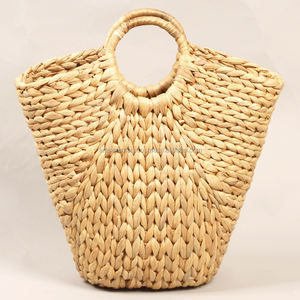 กระเป๋าโท้ทผ้าใบทำมือเป็นมิตรต่อสิ่งแวดล้อมพร้อมที่จับเชือกสำหรับเป็นของขวัญจากผู้ผลิตเวียดนาม - Product Image 5