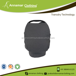 Couverture d'allaitement et de protection pour bébé en coton biologique, prix usine, avec logo personnalisé - Product Image 2