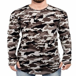 Custom OEM Plus Size Breathable 100% Cotton Long Sleeve Men's <b>Hoodie</b> T-Shirts <b>with</b> <b>Thumb</b> <b>Hole</b> - Product Image 4