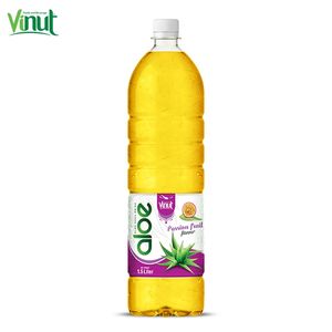 Produits en bouteille de 350ml saveur de miel d'aloe vera Étiquette personnalisée soulage les brûlures d'estomac et le reflux acide - Product Image 2