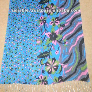 Mantón tradicional estampado de rayón de alta calidad para la temporada de primavera - Product Image 2