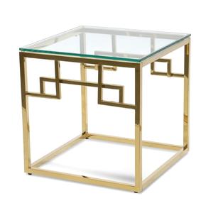 High Quality Nordic Minimalist Square Coffee <b>Table</b> Modern Indoor Use Metal Side <b>Table</b> with <b>Mirrored</b> Finished New Design - Product Image 1