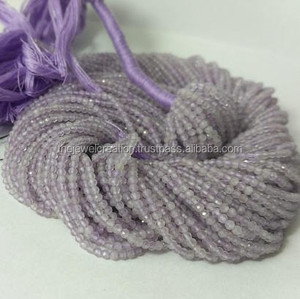 Hilo de cuentas de piedras preciosas facetadas de cuarzo de micro lavanda Natural de 2mm al mejor precio, compra en línea directa de la tienda del proveedor del fabricante - Product Image 2