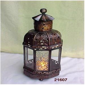 Linterna colgante de latón para exteriores - Product Image 2