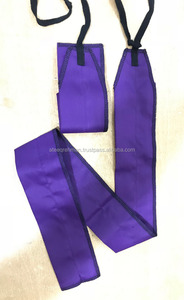 Muñequeras GAF Muñequeras Correa de soporte WARM UP Fuerza Muñequeras Par Hot Green And Black para hombres y mujeres - Product Image 2