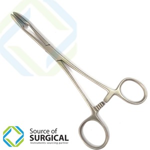 Fórceps hemostáticos quirúrgicos de acero inoxidable Gross Maier, juego de instrumentos especiales Pean, base para instrumentos quirúrgicos - Product Image 2