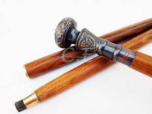 Antique Style Solid Brass Handle Walking Canes/<b>compass</b> Walking Canes Unique Gift Item for Everyone Gift - Product Image 3