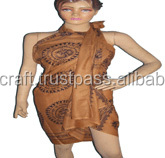 Pareo de viscosa Om Design Pareo Ropa inspirada en las islas de Asia y el Pacífico - Product Image 2